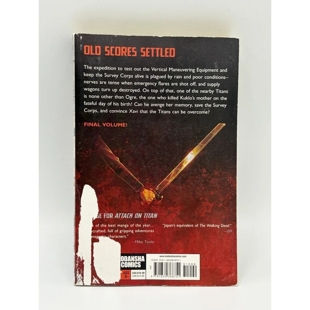 Attack on Titan: Before the Fall 17 Paperback Ryo Suzukaze 2019 Kodansha Comics‎